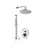 Paffoni Stick Zestaw prysznicowy podtynkowy z deszczownicą slim 30 cm chrom SK015ZN5B - zdjęcie 1