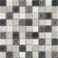 Peronda Atelier Irene Silver Mozaika ścienna 30x30 cm, srebrna 13486 - zdjęcie 1
