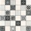 Peronda Atelier Paula Silver Mozaika ścienna 30x30 cm, srebrna 12105 - zdjęcie 1