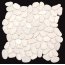 Peronda Nature Harmony Pebbles W Mozaika ścienna 30x30 cm, biała 11497 - zdjęcie 1