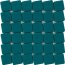 Peronda Nuc by Mut Turquoise Mozaika ścienna 28x28 cm, turkusowa 20129 - zdjęcie 1
