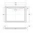 Besco Alpina Slimline Brodzik prostokątny 120x90x5,5 cm biały BAA-129-P - zdjęcie 3