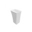 PMD Besco Assos S-Line Umywalka wolnostojąca 50x40x85 cm biała UMD-AP-WO - zdjęcie 1
