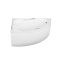 PMD Besco Bianka Wanna narożna asymetryczna 149,5x95 cm lewa, biała WAB-150-NL - zdjęcie 2