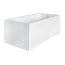 Besco Continea Wanna prostokątna 150x70 cm biała WAC-150-PK - zdjęcie 2