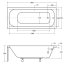 Besco Continea Wanna prostokątna 150x70 cm biała WAC-150-PK - zdjęcie 3