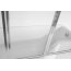 PMD Besco Integra Kabino-wanna asymetryczna 150x75 cm akrylowa lewa z parawanem 3-częściowym, biała WAI-150-PL3 - zdjęcie 5