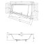 Besco Intima Duo Slim Wanna narożna asymetryczna 180x125 cm prawa biała WAID-180-SP - zdjęcie 3