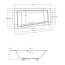 Besco Intima Slim Wanna narożna 150x85 cm lewa biała WAIT-150-SL - zdjęcie 2
