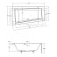 Besco Intima Wanna narożna 150x85 cm lewa biała WAIT-150-NL - zdjęcie 2