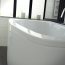 PMD Besco Luna Wanna narożna asymetryczna 150x80 cm prawa biała WAL-150-NP - zdjęcie 5