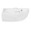 PMD Besco Milena Premium Wanna narożna asymetryczna 150x70 cm akrylowa lewa z zagłówkiem i uchwytami, biała WAM-150-NL$ - zdjęcie 2