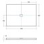 Besco Nox Ultraslim Brodzik prostokątny 100x90x3,5 cm biały BMN100-90-BB - zdjęcie 3