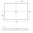 Besco Nox Ultraslim Brodzik prostokątny 110x90x3,5 cm biały BMN110-90-BB - zdjęcie 3