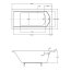 Besco Shea Slim Wanna prostokątna 180x80 cm biała WAS-180-SL - zdjęcie 3