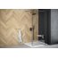 PMD Besco Toca Kabina prysznicowa Walk-In 100x190 cm profile aluminiowe czarny mat szkło przejrzyste Besco ProClean TCB-100-190C - zdjęcie 2