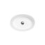 PMD Besco Uniqa Umywalka wolnostojąca 32x46x84 cm biała + korek klik-klak chrom UMD-U-WO - zdjęcie 2