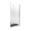 PMD Besco Viva Drzwi prysznicowe uchylne 100x195 cm lewe, profile chrom szkło przezroczyste DVL-100-195C - zdjęcie 1