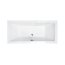 Besco Quadro Wanna prostokątna 170x75 cm biała WAQ-170-PK - zdjęcie 2