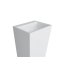 PMD Besco Vera Umywalka wolnostojąca 40x50x85 cm bez otworów na baterię, biała UMD-V-WO - zdjęcie 5