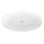 Polimat Mango Wanna wolnostojąca 150x75 cm czarny mat 00520 - zdjęcie 2