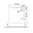 Polimat Perrito Brodzik kwadratowy 90x90 cm czarny kamień 00566 - zdjęcie 3