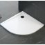 Polimat Perrito Brodzik półokrągły 80x80 cm biały 00526 - zdjęcie 2