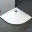 Polimat Perrito Brodzik półokrągły 90x90 cm biały kamień 00540 - zdjęcie 2
