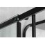 Polysan Altis Line Black Kabina prysznicowa prostokątna 100x80x200 cm drzwi przesuwne profile czarny mat szkło czyste AL1512BAL1582B - zdjęcie 4