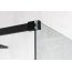 Polysan Altis Line Black Kabina prysznicowa prostokątna 110x80x200 cm drzwi przesuwne profile czarny mat szkło czyste AL3912BAL5912B - zdjęcie 6