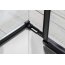 Polysan Altis Line Black Kabina prysznicowa prostokątna 130x80x200 cm drzwi przesuwne profile czarny mat szkło czyste AL4012BAL5912B - zdjęcie 10