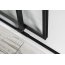Polysan Altis Line Black Kabina prysznicowa prostokątna 140x80x200 cm drzwi przesuwne profile czarny mat szkło czyste AL4112BAL5912B - zdjęcie 11