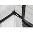 Polysan Altis Line Black Kabina prysznicowa prostokątna 140x80x200 cm drzwi przesuwne profile czarny mat szkło czyste AL4112BAL5912B - zdjęcie 6