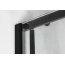 Polysan Altis Line Black Kabina prysznicowa prostokątna 140x90x200 cm drzwi przesuwne profile czarny mat szkło czyste AL4112BAL6012B - zdjęcie 5