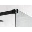 Polysan Altis Line Black Kabina prysznicowa prostokątna 140x90x200 cm drzwi przesuwne profile czarny mat szkło czyste AL4112BAL6012B - zdjęcie 8