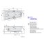 Polysan Andra Hydro Wanna narożna z hydromasażem 170x90 cm lewa biała 81111H - zdjęcie 3