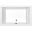 Polysan Deep Zestaw Brodzik prostokątny 120x75 cm + stelaż biały 78796 - zdjęcie 1