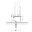 Polysan Deep Profil poszerzający 2,5 cm chrom MD625 - zdjęcie 3