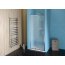 Polysan Easy Line Drzwi prysznicowe uchylne 190x102 cm profile chrom szkło brick EL1738 - zdjęcie 2