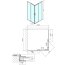 Polysan Easy Line Kabina prysznicowa kwadratowa 80x80x190 cm drzwi przesuwne EL5215 - zdjęcie 3