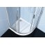 Polysan Easy Line Kabina prysznicowa półokrągła 120x80x190 cm drzwi przesuwne EL2315 - zdjęcie 4