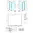 Polysan Easy Line Kabina prysznicowa prostokątna 110x100x190 cm drzwi przesuwne EL1115EL3415 - zdjęcie 3
