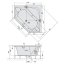 Polysan Floss Hydro Wanna narożna z hydromasażem 145x145 cm biała 98611H - zdjęcie 3