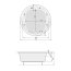Poolspa Atlantyda Wanna wolnostojąca z hydromasażem SMART 2+ 160 cm biała PHRD310ST2C1960 - zdjęcie 2