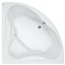 Poolspa Francja Wanna narożna z hydromasażem SMART 1 150x150 cm biała PHS3410ST1C0000 - zdjęcie 1