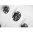 Poolspa Genesis SPA Wanna z hydromasażem 213x213 cm + oświetlenie punktowe LED biała PWWGI10COMS1963 - zdjęcie 8