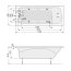 Poolspa Klio Wanna prostokątna z hydromasażem SMART 2+ 170x70 cm biała PHPA410ST2C1960 - zdjęcie 3