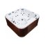 Poolspa Laguna SPA Wanna z hydromasażem 213x213 cm biała PWW8H10COMS0000 - zdjęcie 2