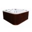 Poolspa Laguna SPA Wanna z hydromasażem 213x213 cm biała PWW8H10COMS0000 - zdjęcie 4