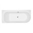 Poolspa Pia Wanna narożna 180x80 cm lewa biała PWKCL10PPSC0000 - zdjęcie 1